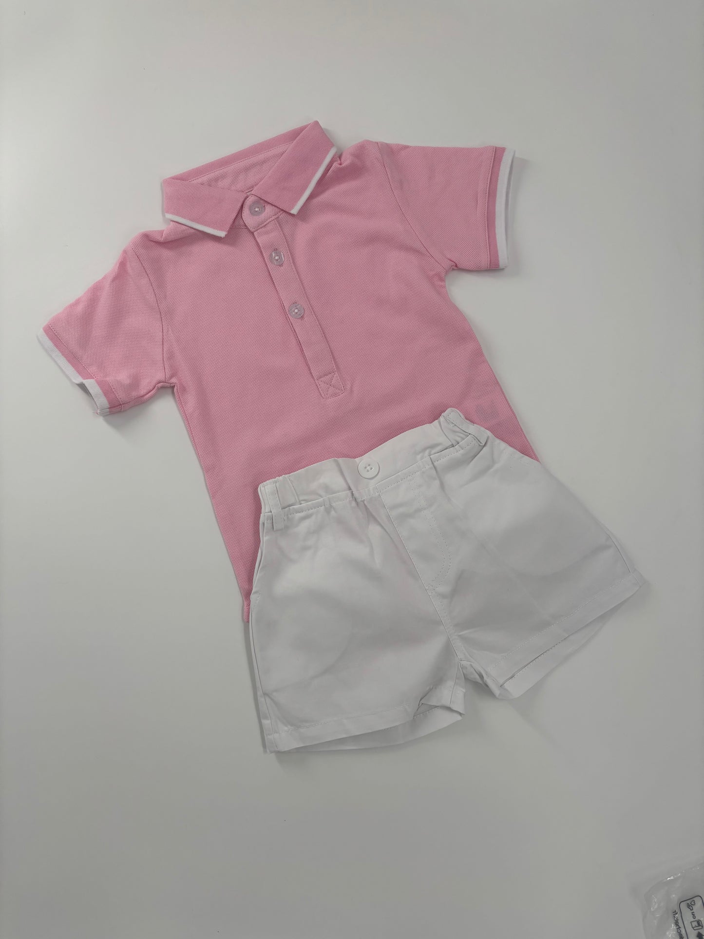 Sommer-Set für Mädchen – Polo-Shirt & Shorts (2-teilig)
